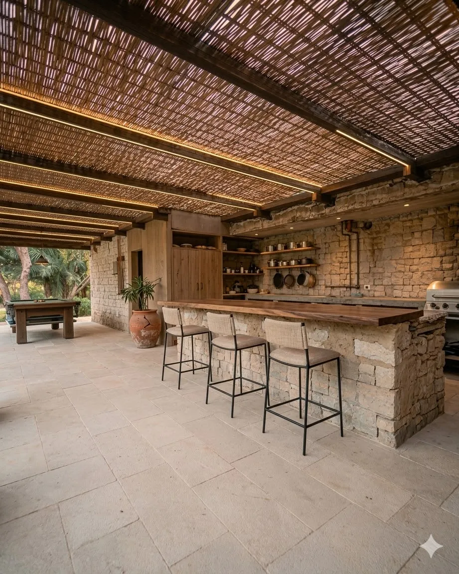 Outdoor Living Space Transformation Before Renovation